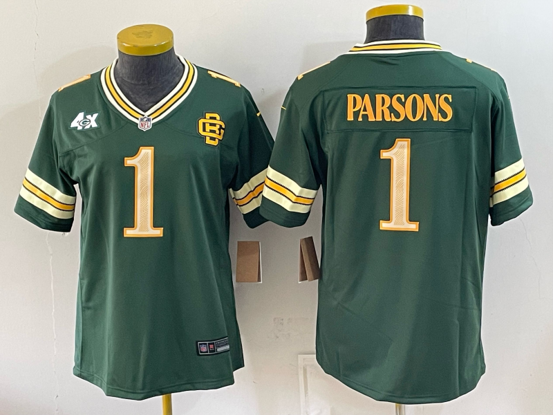 Youth Green Bay Packers #1 Micah Parsons Rivalries green Nike Game 2026 NFL Jersey 09240->youth nfl jersey->Youth Jersey